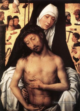  hollandais - La Vierge montrant l’Homme des Douleurs 1475 ou 1479 hollandais Hans Memling